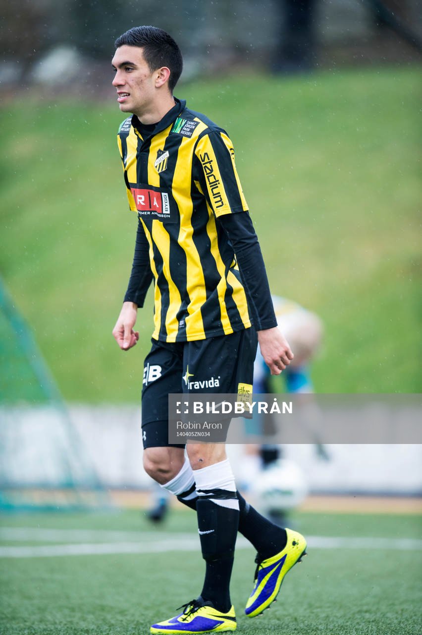 Häckens Daniel Krezic i fotbollsmatchen mellan BK Häcken