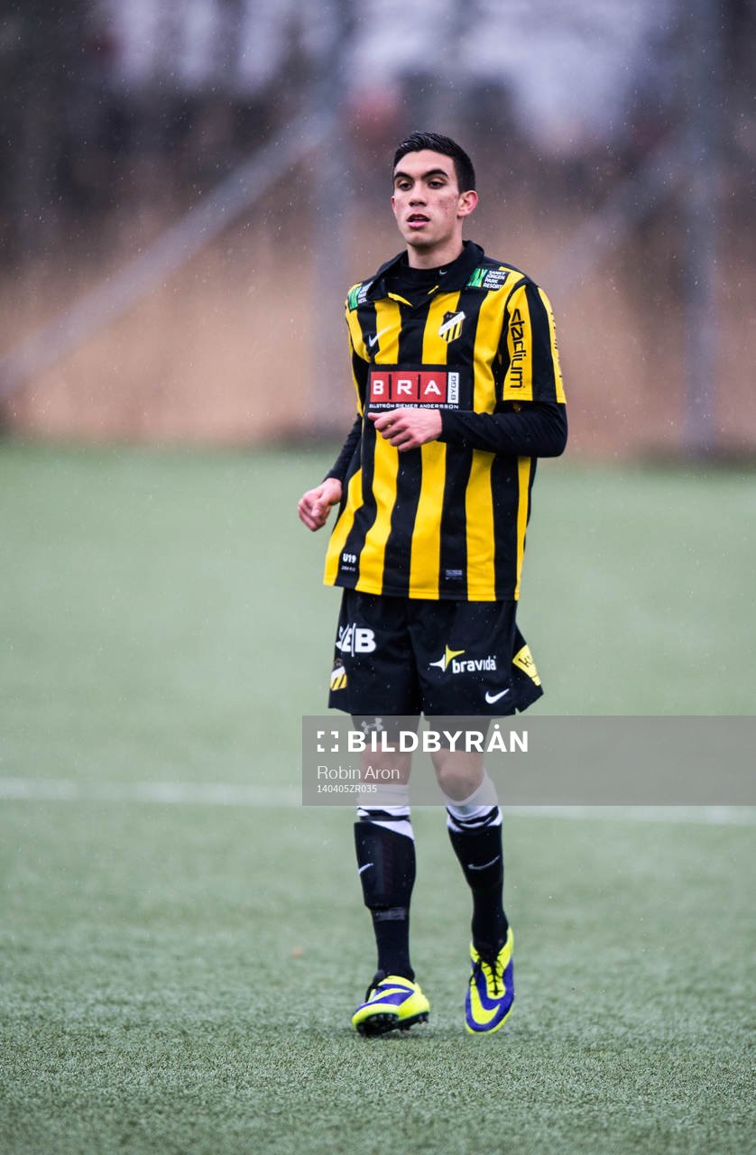 Häckens Daniel Krezic i fotbollsmatchen mellan BK Häcken