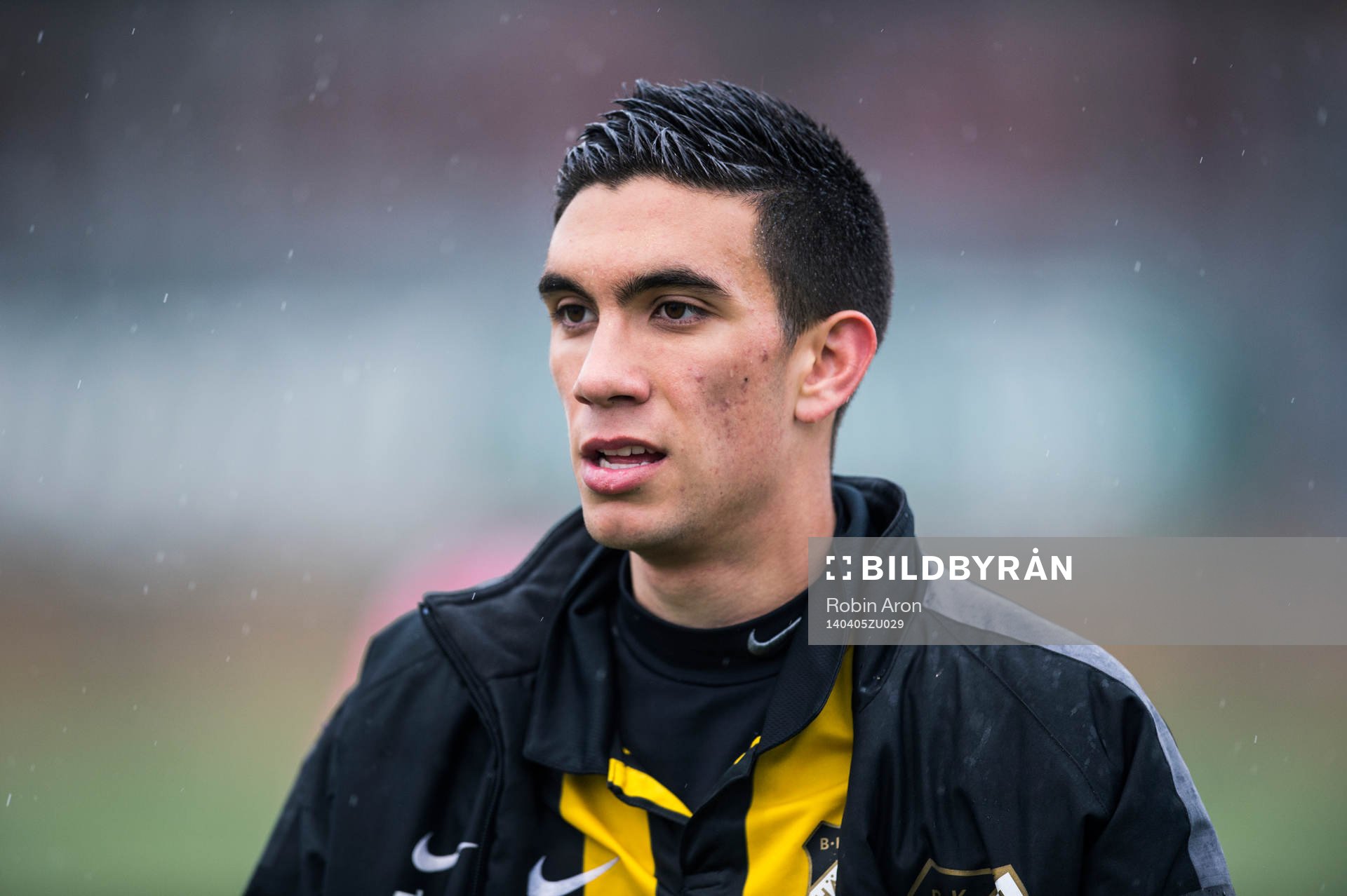 Häckens Daniel Krezic i fotbollsmatchen mellan BK Häcken