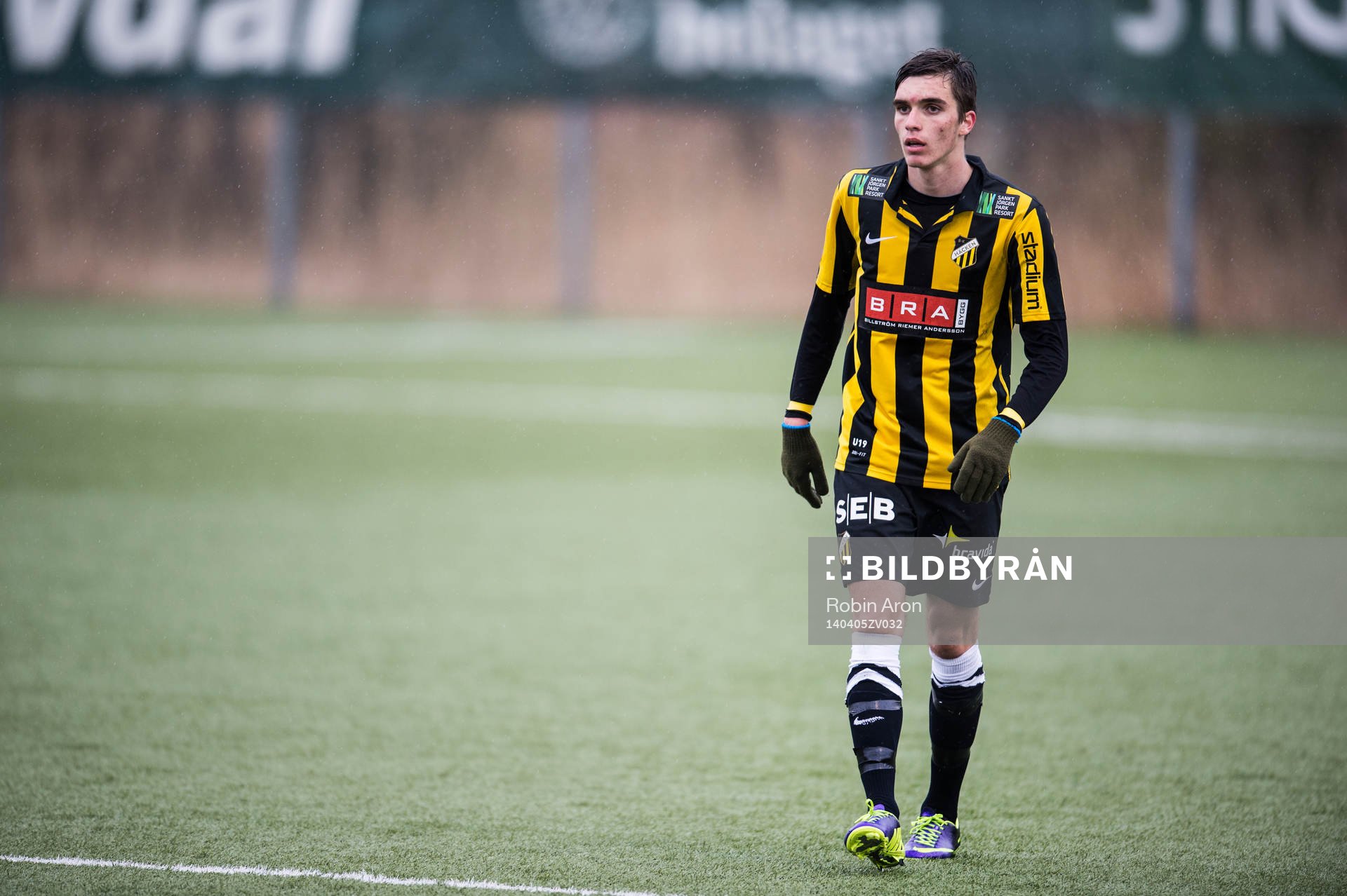 Häckens Egzon Binak i fotbollsmatchen mellan BK Häcken