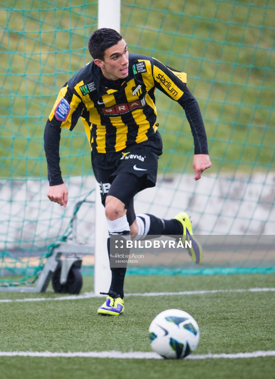 Häckens Daniel Krezic i fotbollsmatchen mellan BK Häcken