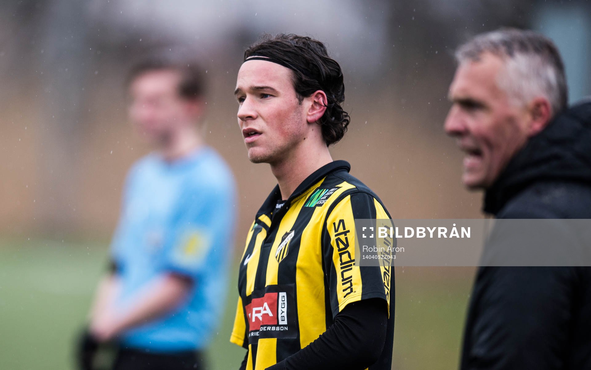 Häckens Fredrik Ekman i fotbollsmatchen mellan BK Häcken