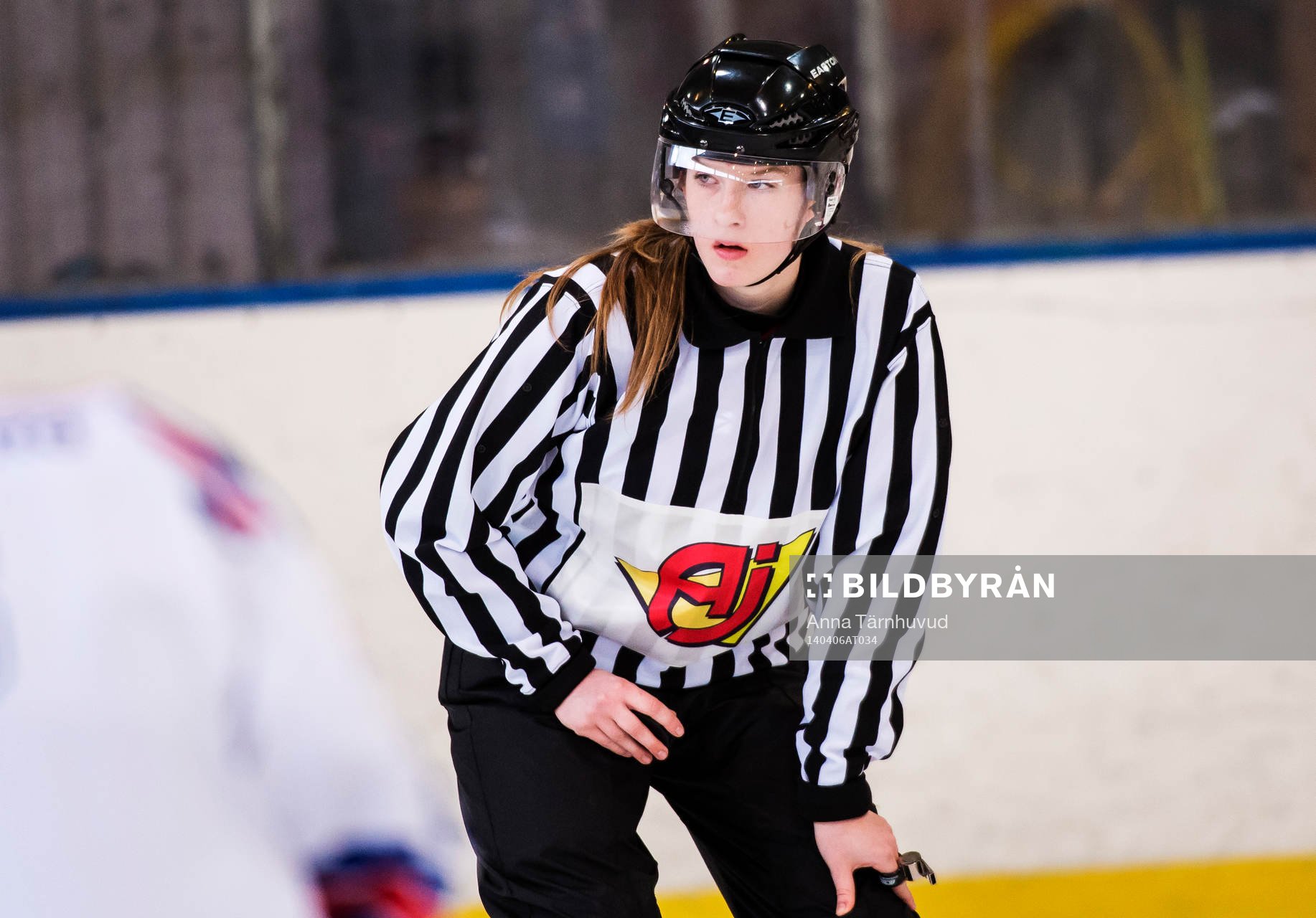 Linjedomare Julia Johansson