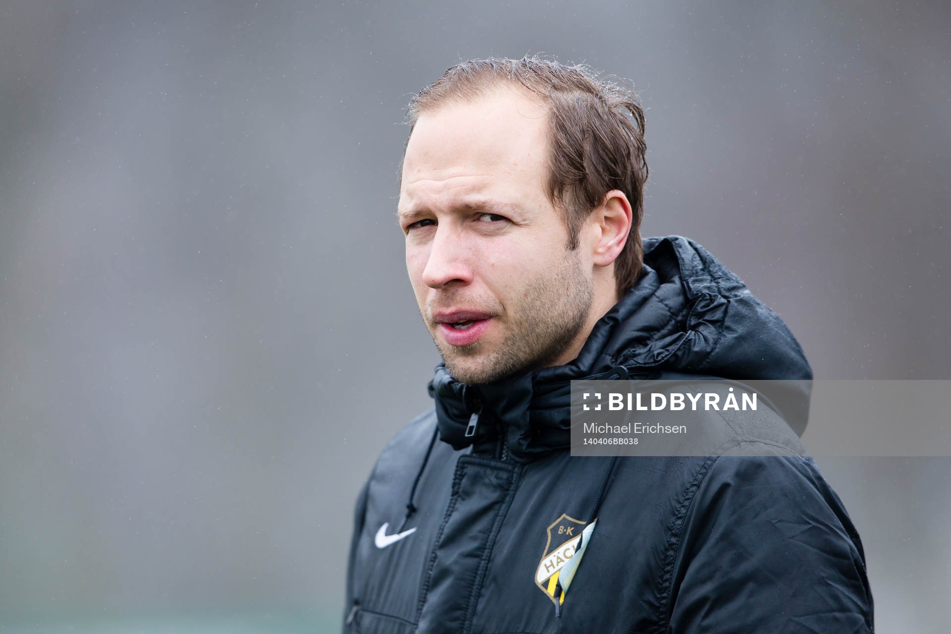 Häckens tränare Christian Andersson