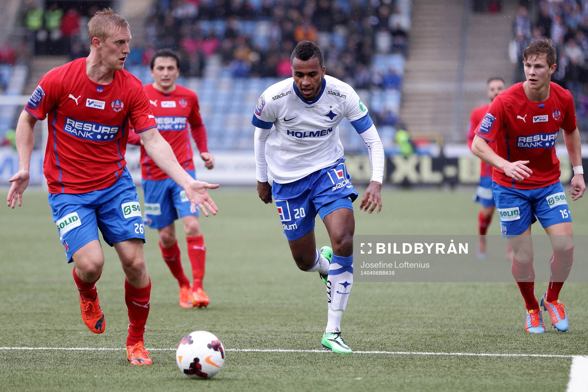 Helsingborgs Peter Larsson, Norrköpings Isaac Kiese Thelin