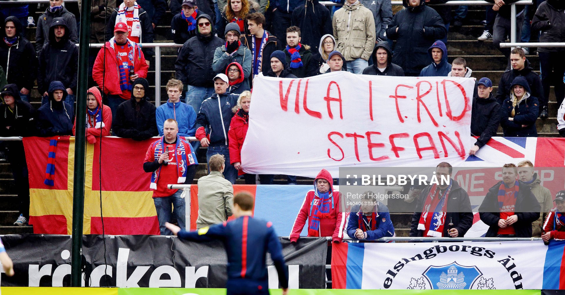 Manifestation av Helsingborgs supporters