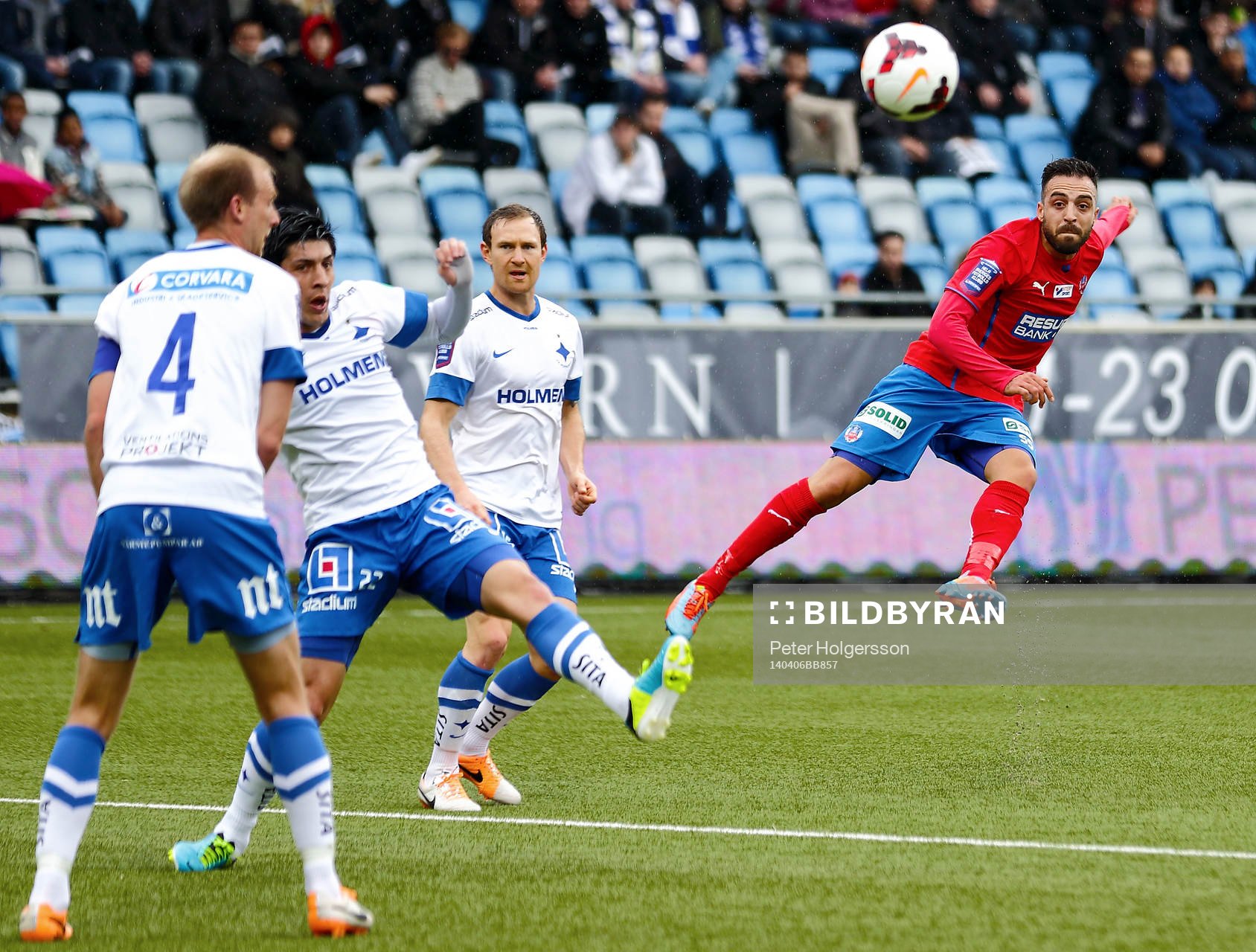 Skott av Helsingborgs Abdul Khalili
