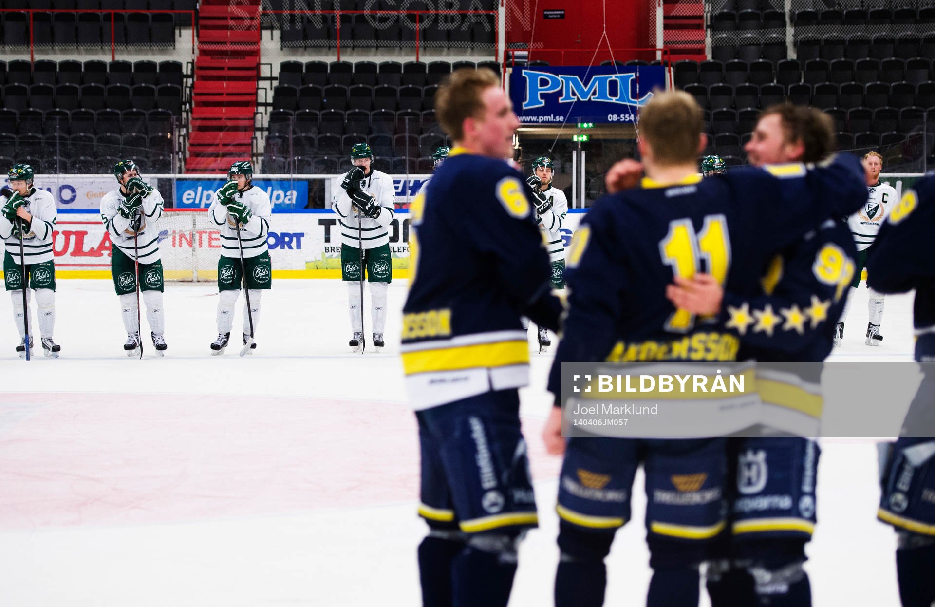 Färjestads spelare deppar