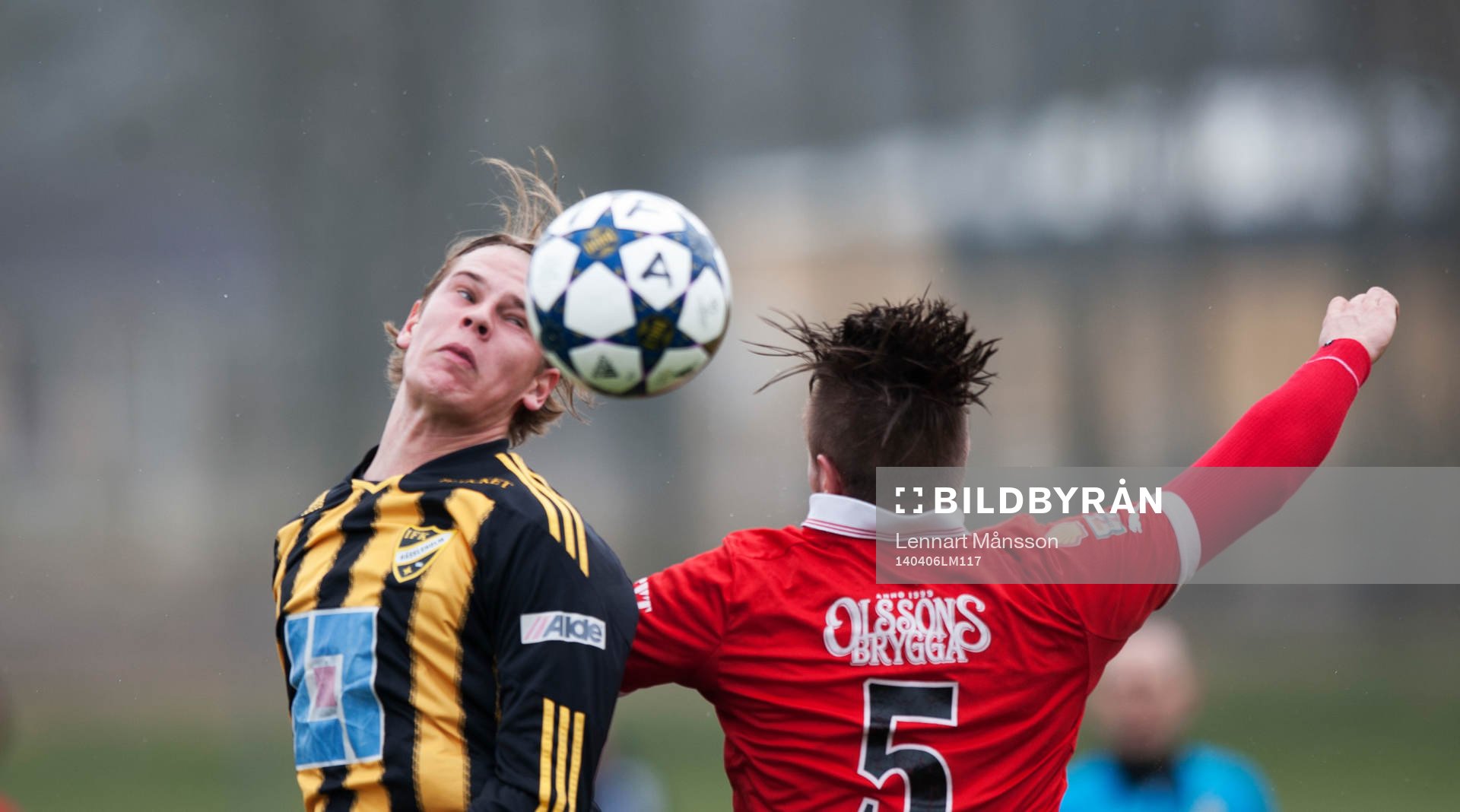 Hässleholms Filip Ranmo i träningsmatchen mellan IFK