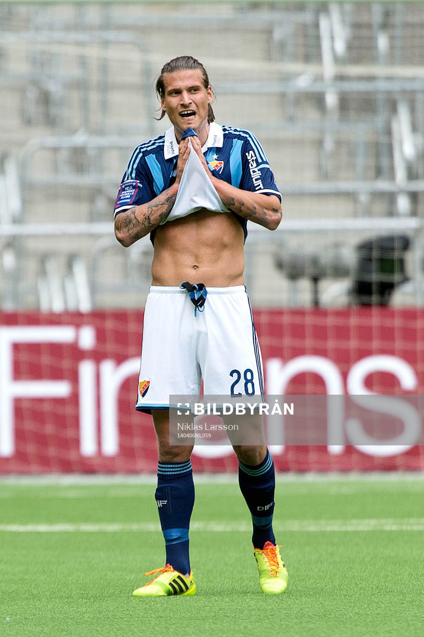 Djurgårdens Aleksandar Prijovic deppar