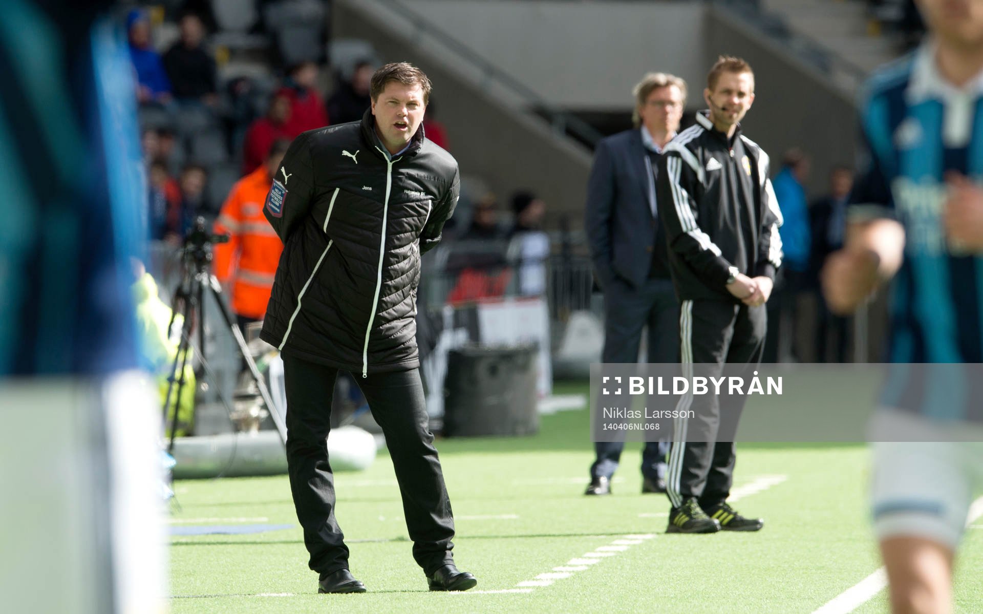Halmstads tränare Jens Gustafsson
