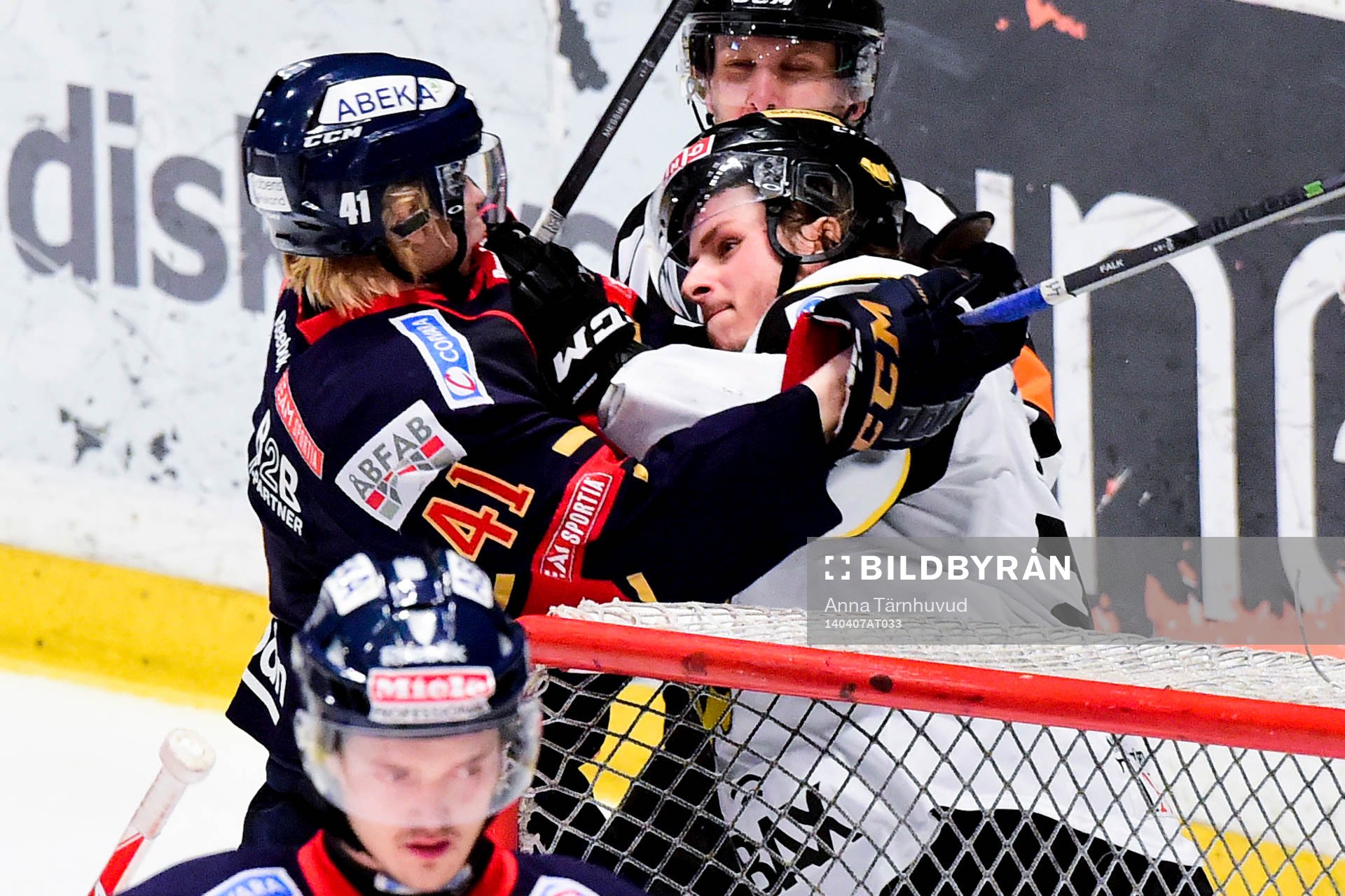 Djurgårdens Alexander Falk och V?ster?s Marcus Jonsson