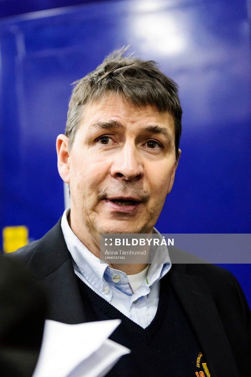 Djurgårdens tränare Hans Särkijärvi