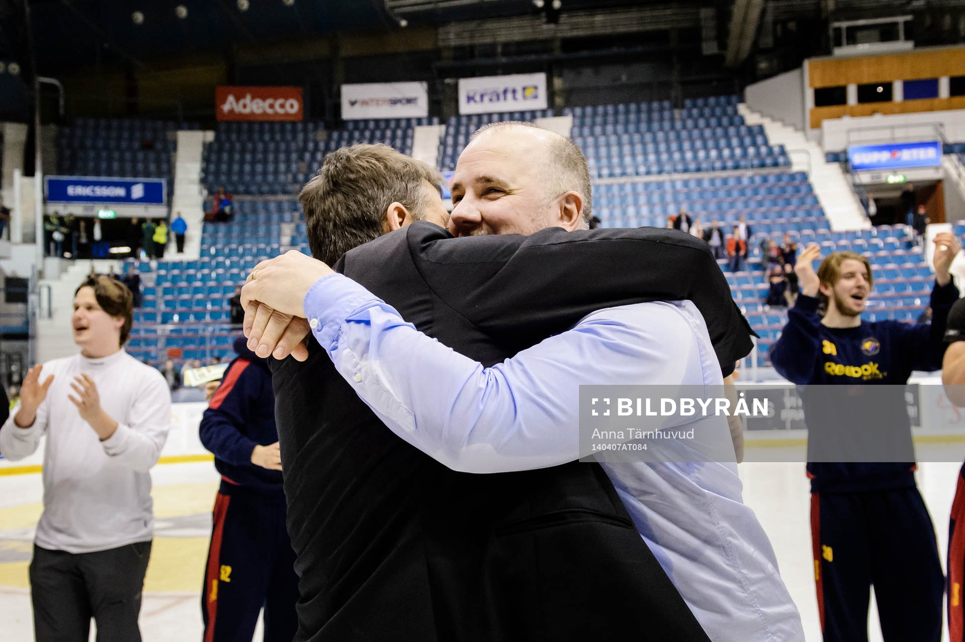Djurgårdens tränare Hans Särkijärvi och assisterende