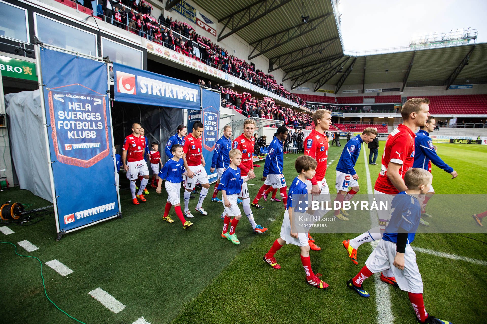 under fotbollsmatchen i  i Allsvenskan mellan Kalmar och