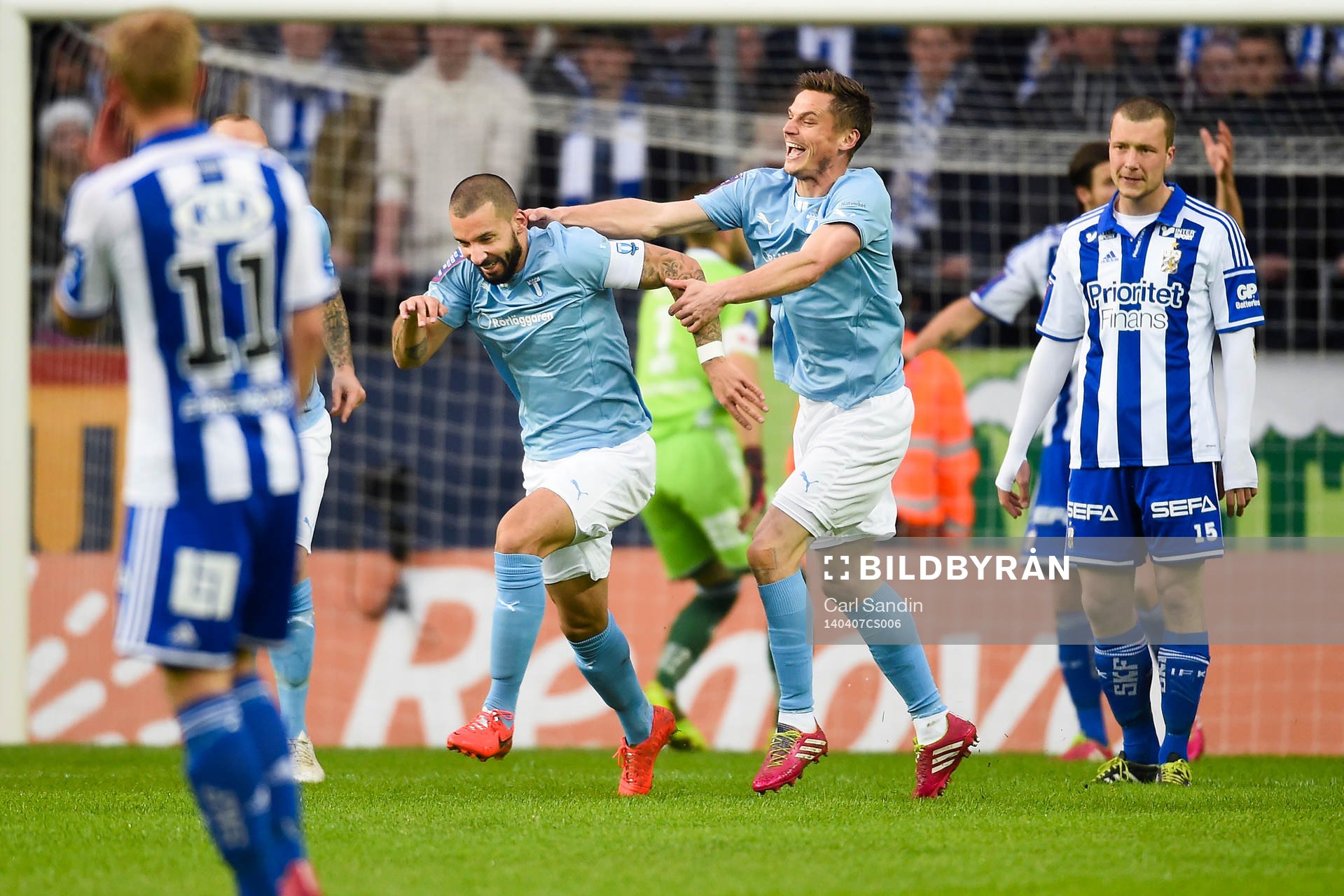 Malmö FFs Guillermo Molins jublar