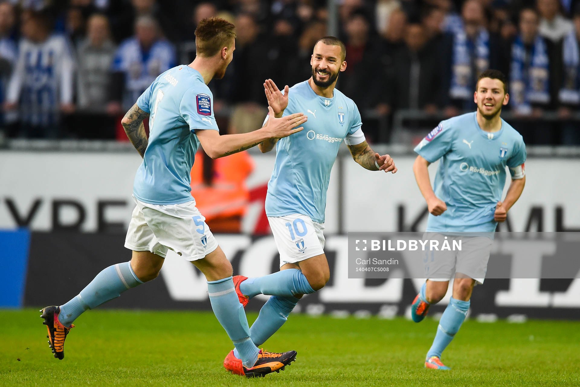 Malmö FFs Guillermo Molins jublar