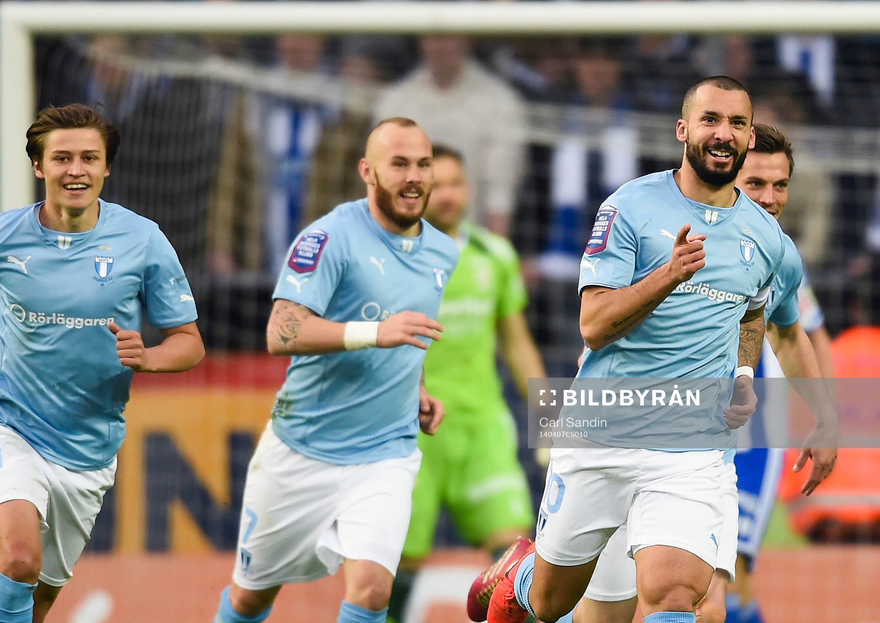 Malmö FFs Guillermo Molins jublar
