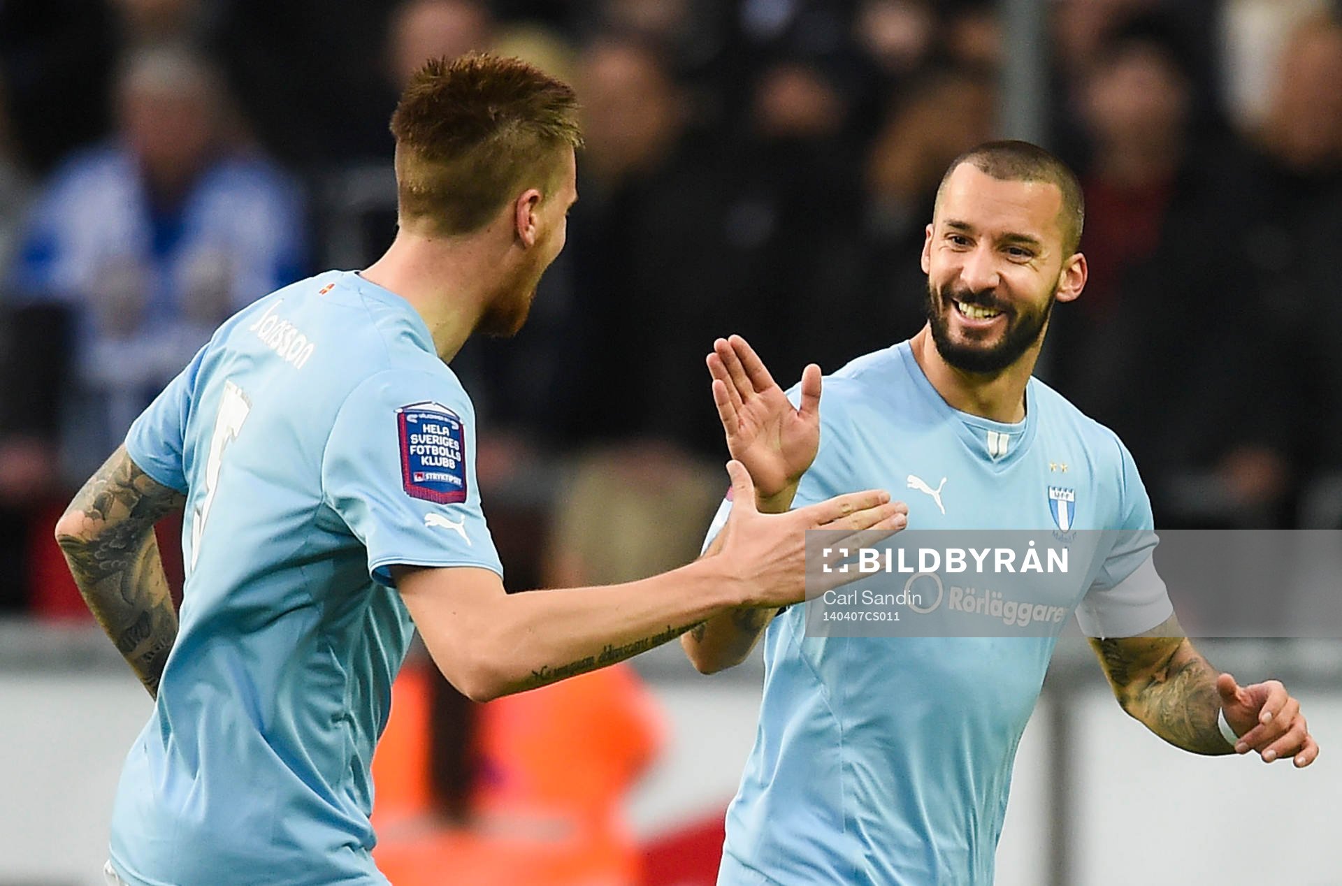 Malmö FFs Guillermo Molins jublar