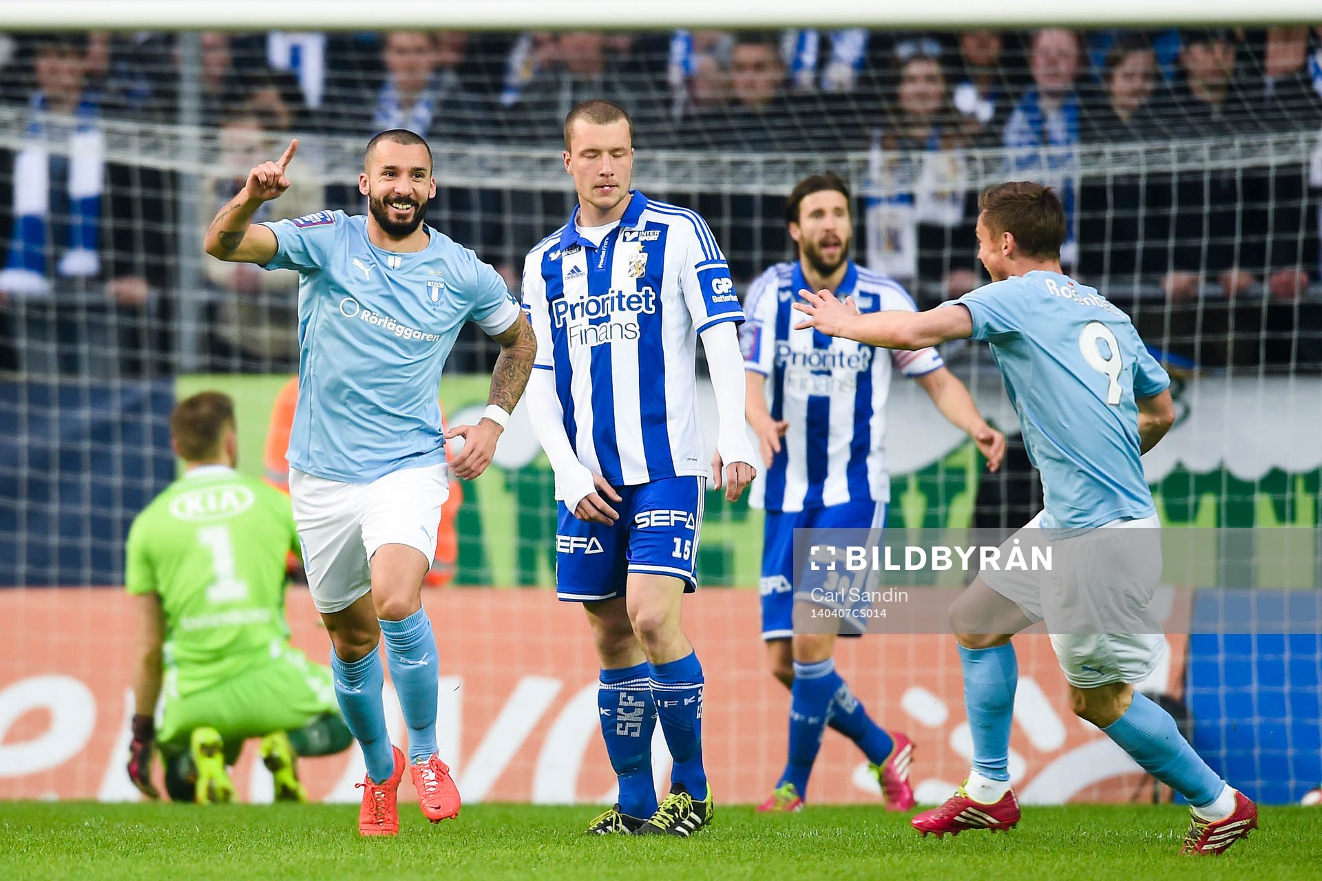 Malmö FFs Guillermo Molins jublar