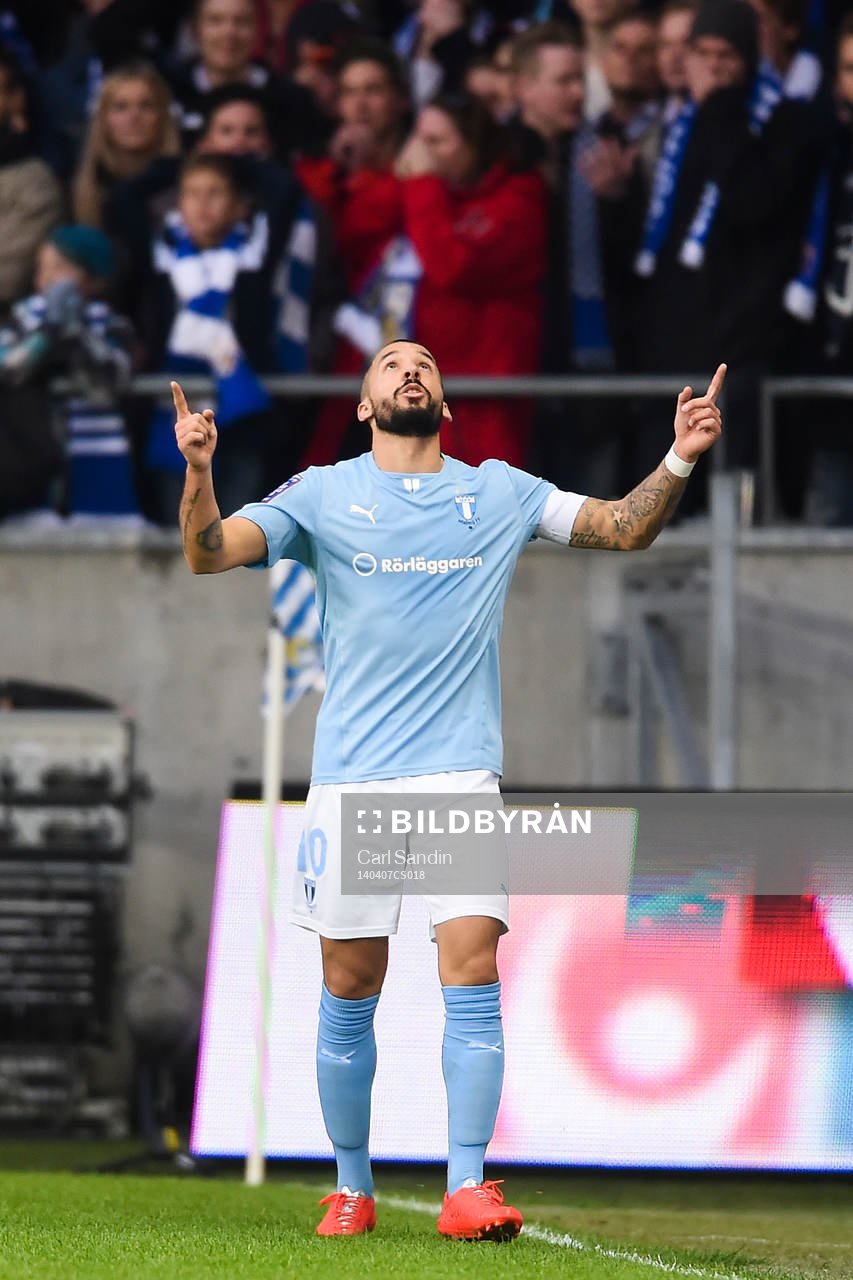 Malmö FFs Guillermo Molins jublar