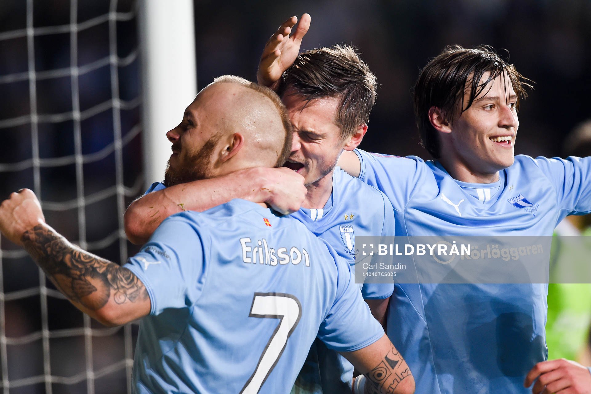 Malmö FFs Markus Rosenberg jublar