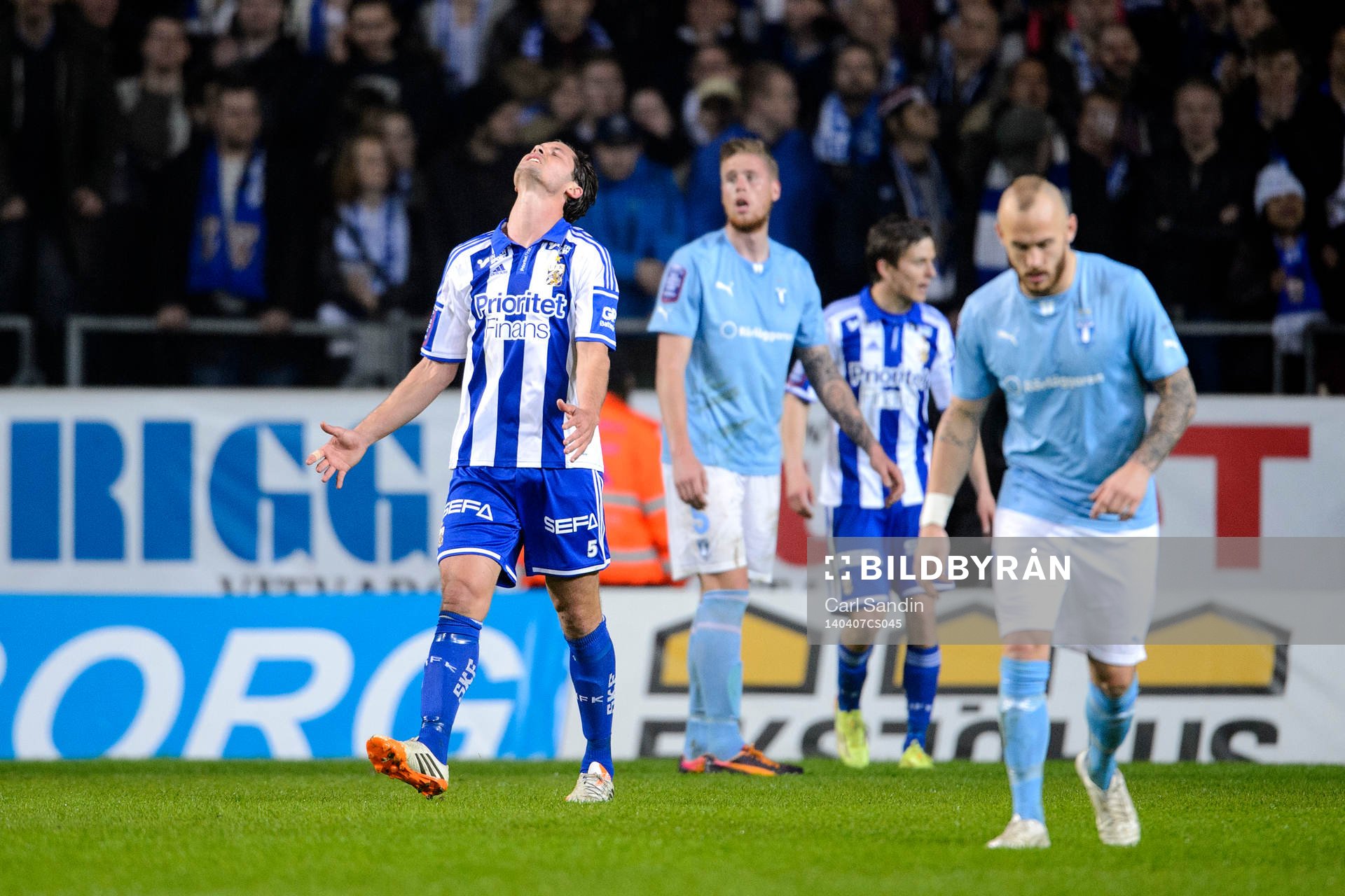 IFK Göteborgs Philip Haglund deppar