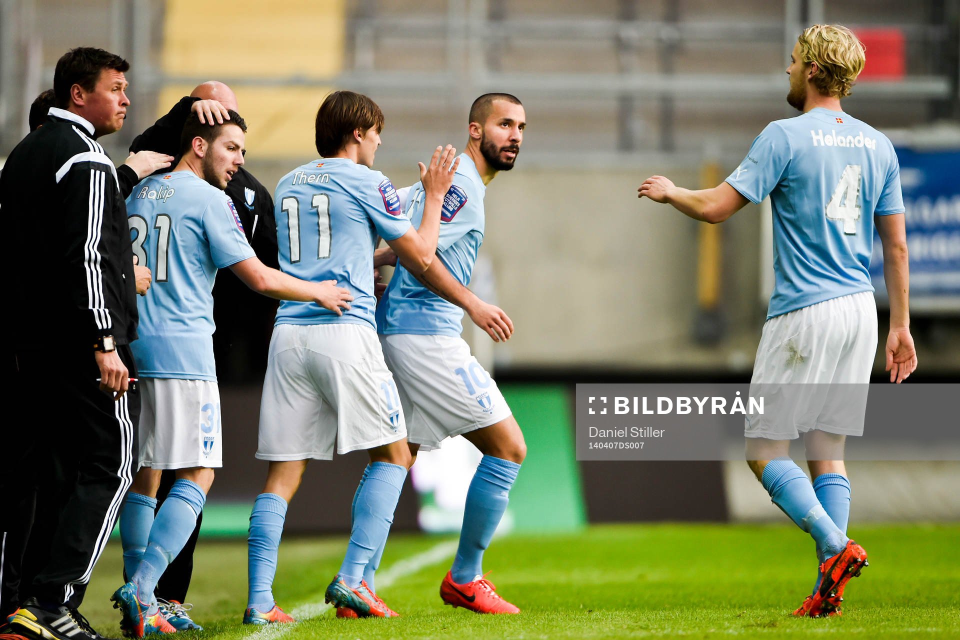Malmö FFs Guillermo Molins jublar
