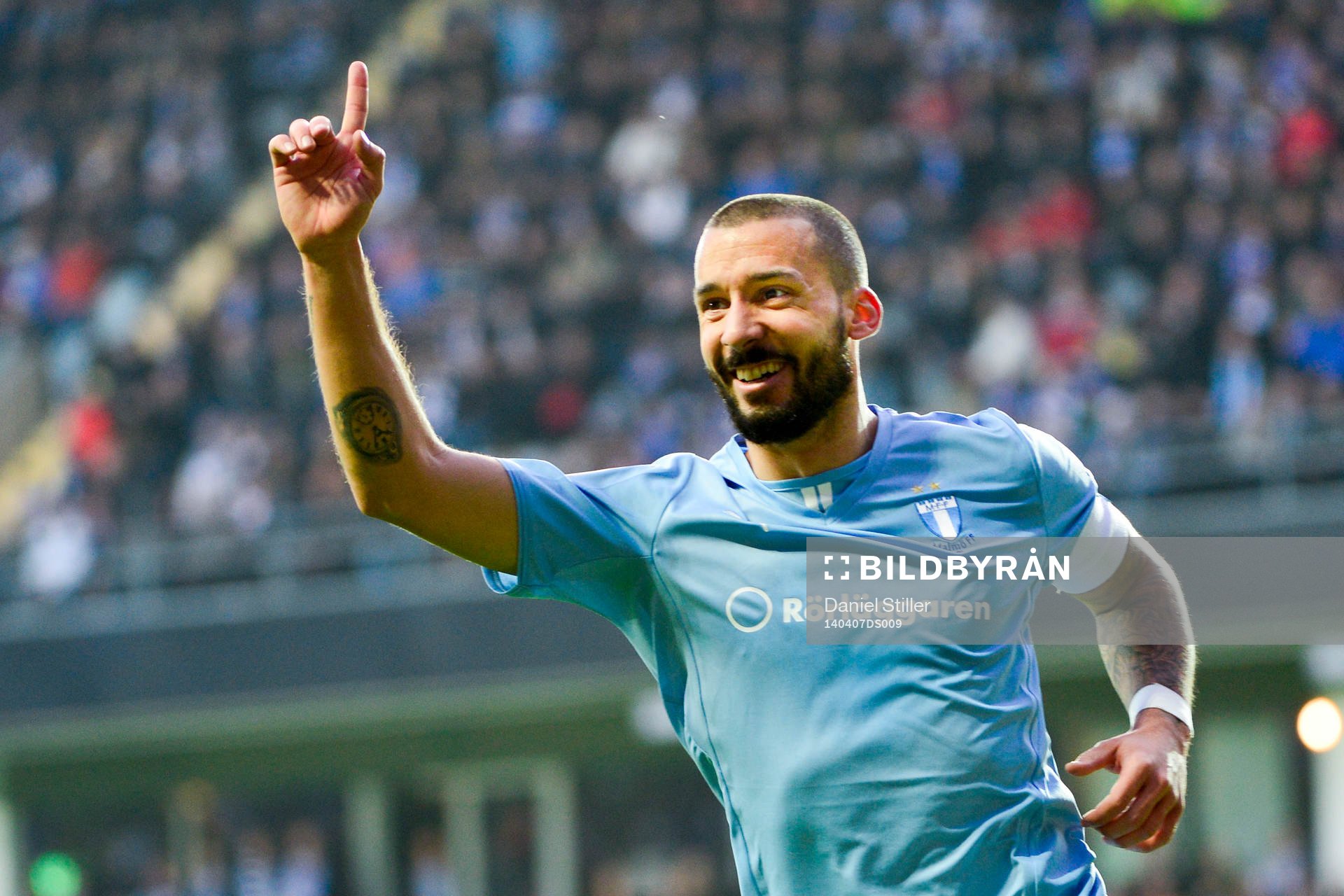 Malmö FFs Guillermo Molins jublar