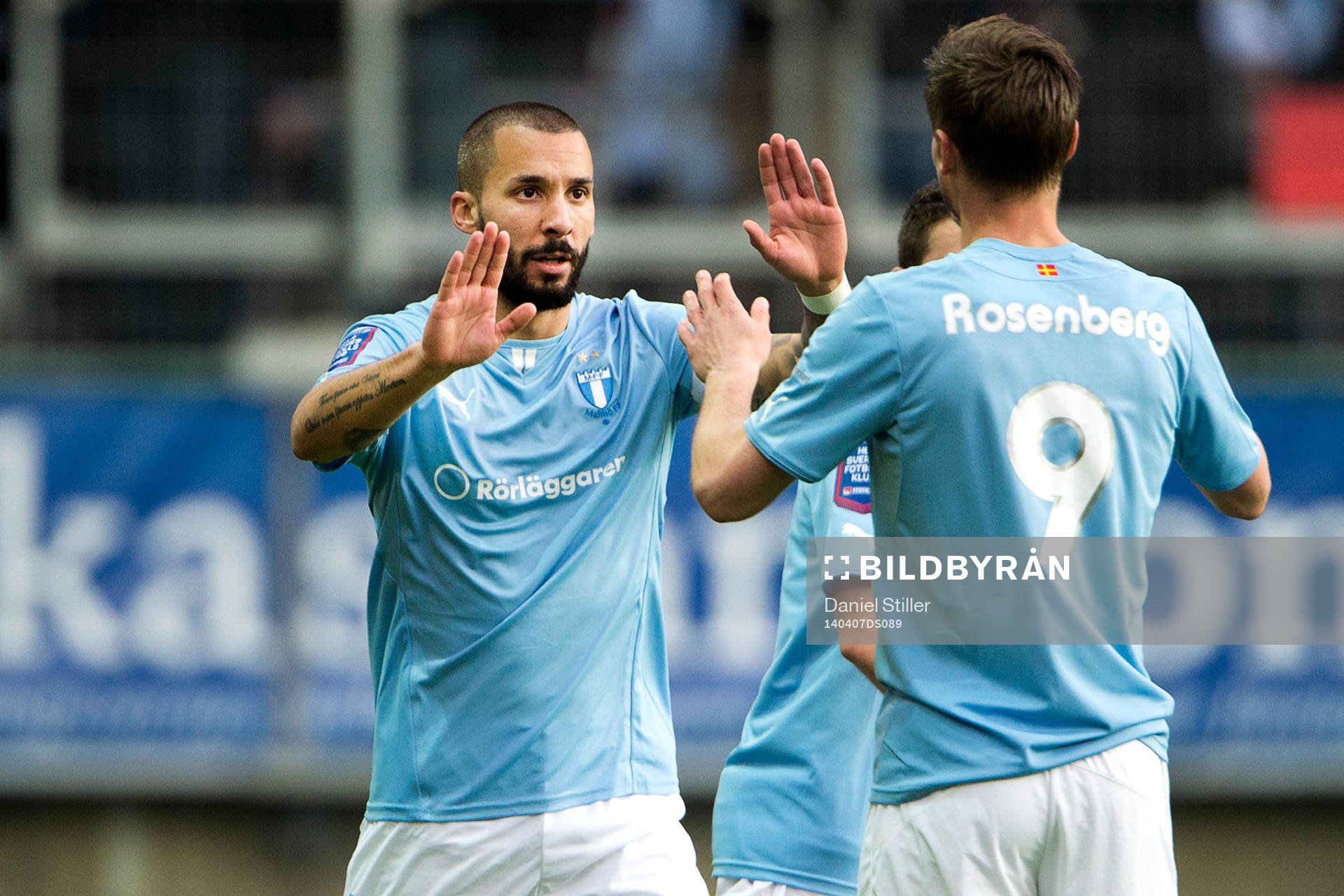 Malmö FFs Guillermo Molins jublar