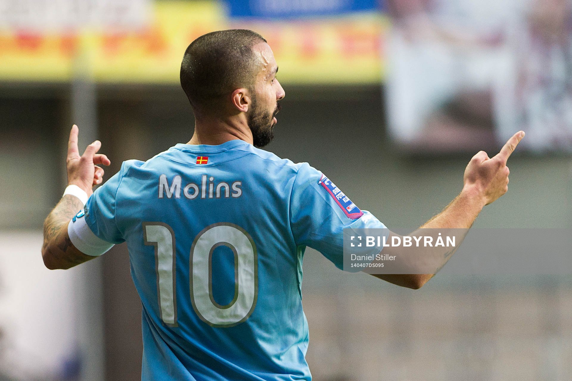 Malmö FFs Guillermo Molins jublar