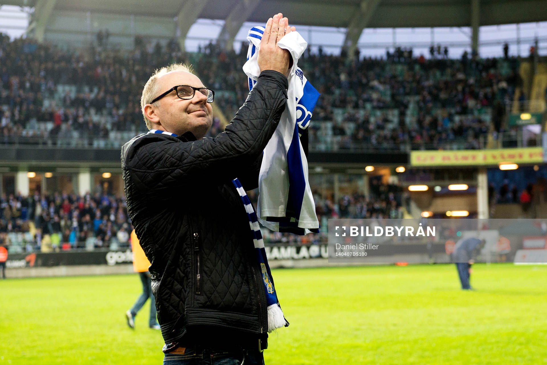 IFK Göteborgs avgående sportchef Håkan Mild avtackas