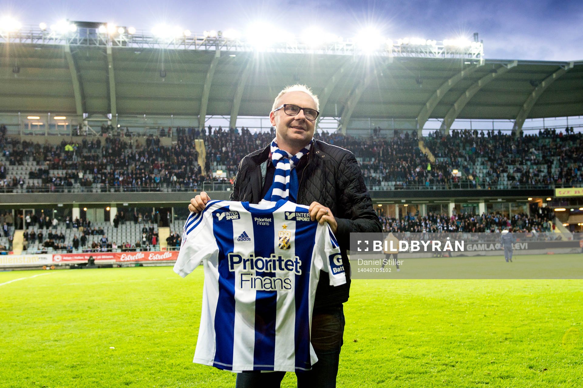 IFK Göteborgs avgående sportchef Håkan Mild avtackas