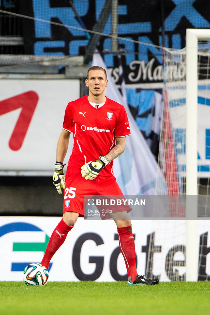 Malmö FFs målvakt Robin Olsen