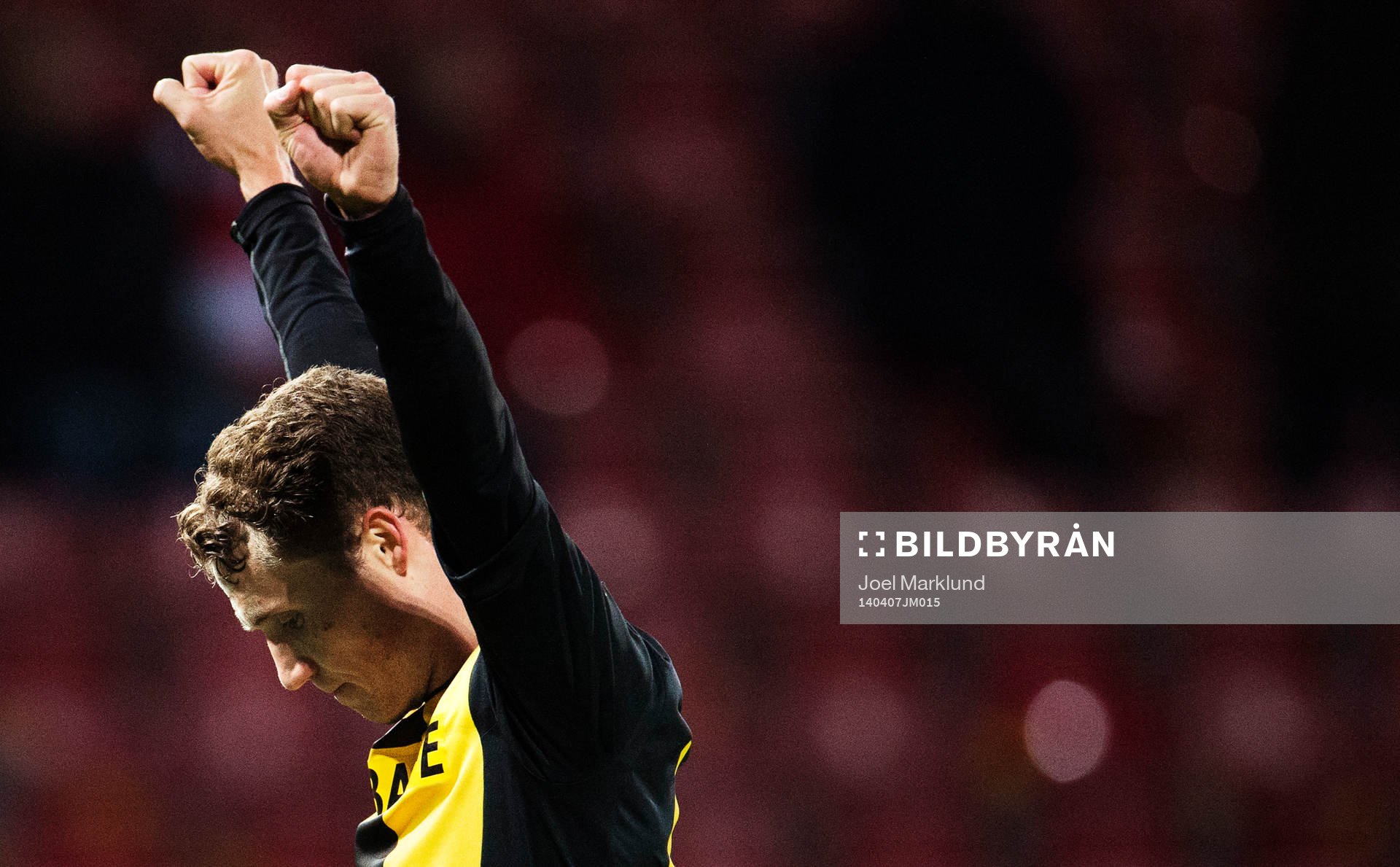 Hammarbys Fredrik Torsteinbø jublar