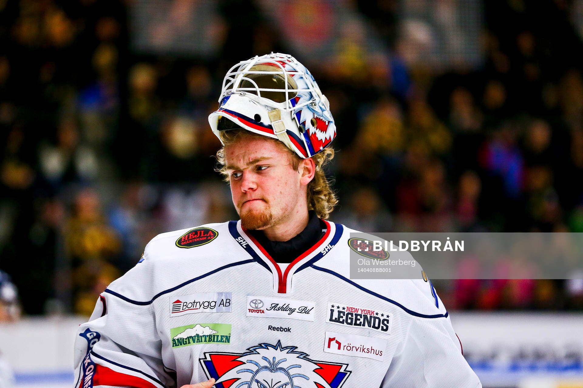 Linköpings målvakt Marcus Högberg