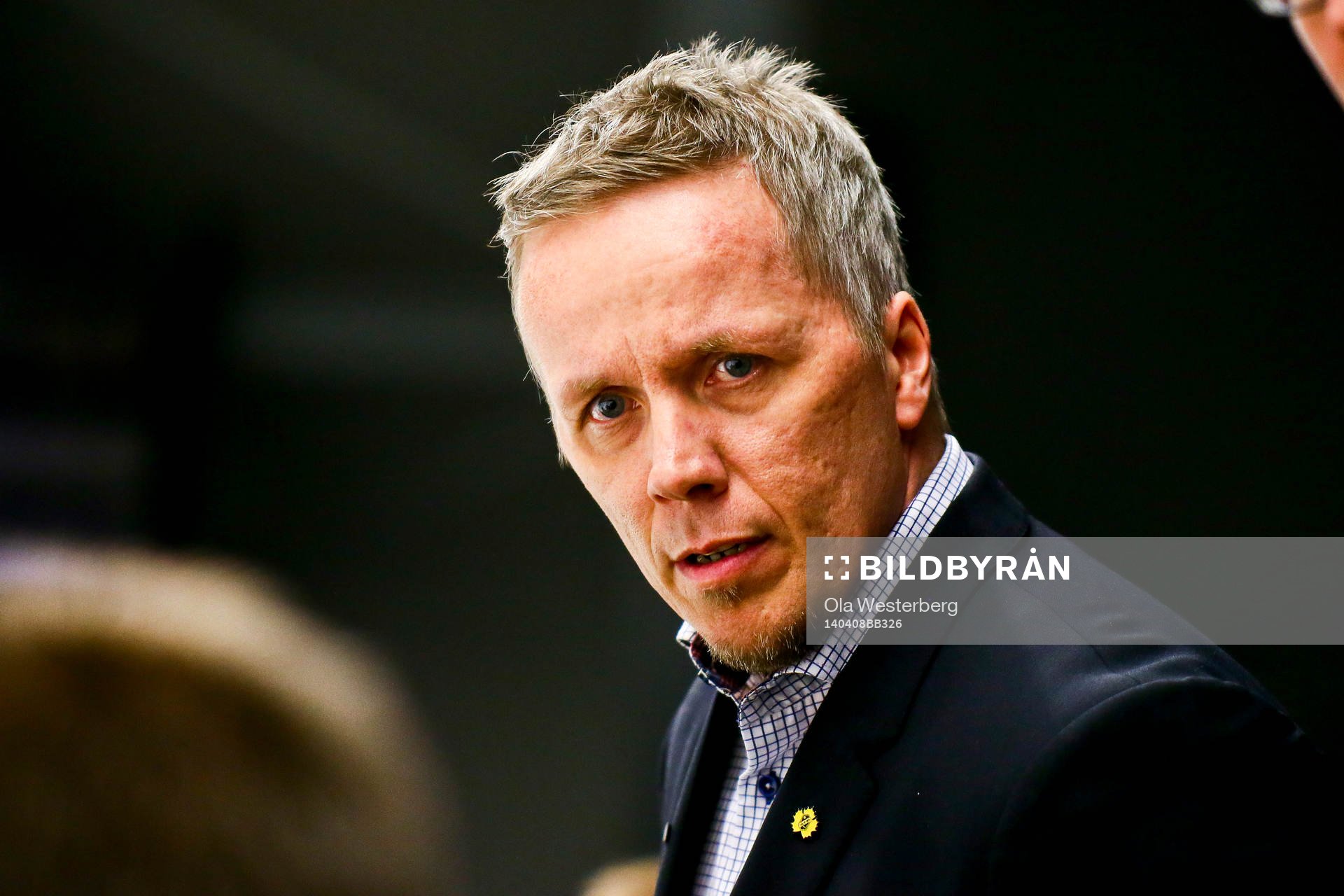 Skellefteås tränare Hans Wallson mot Linköpings