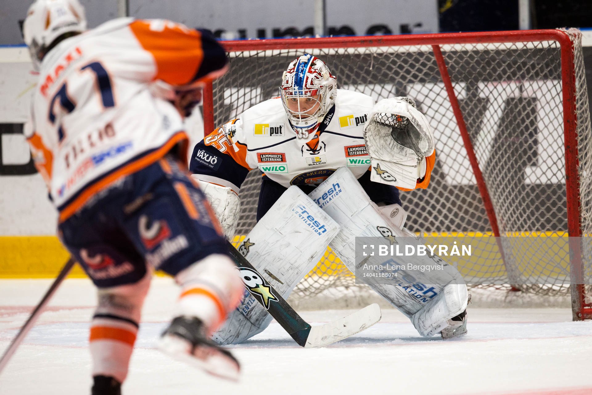 Växjös målvakt Teemu Lassila