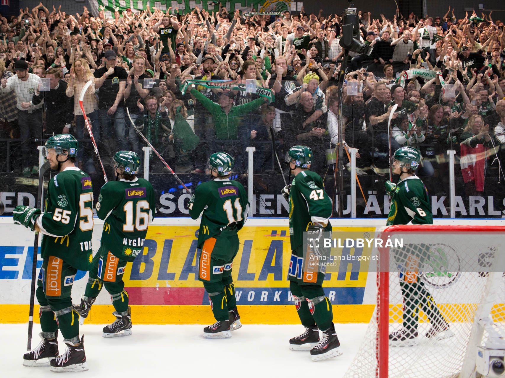 Färjestads Ole-Kristian Tollefsen, Joakim Nygård,