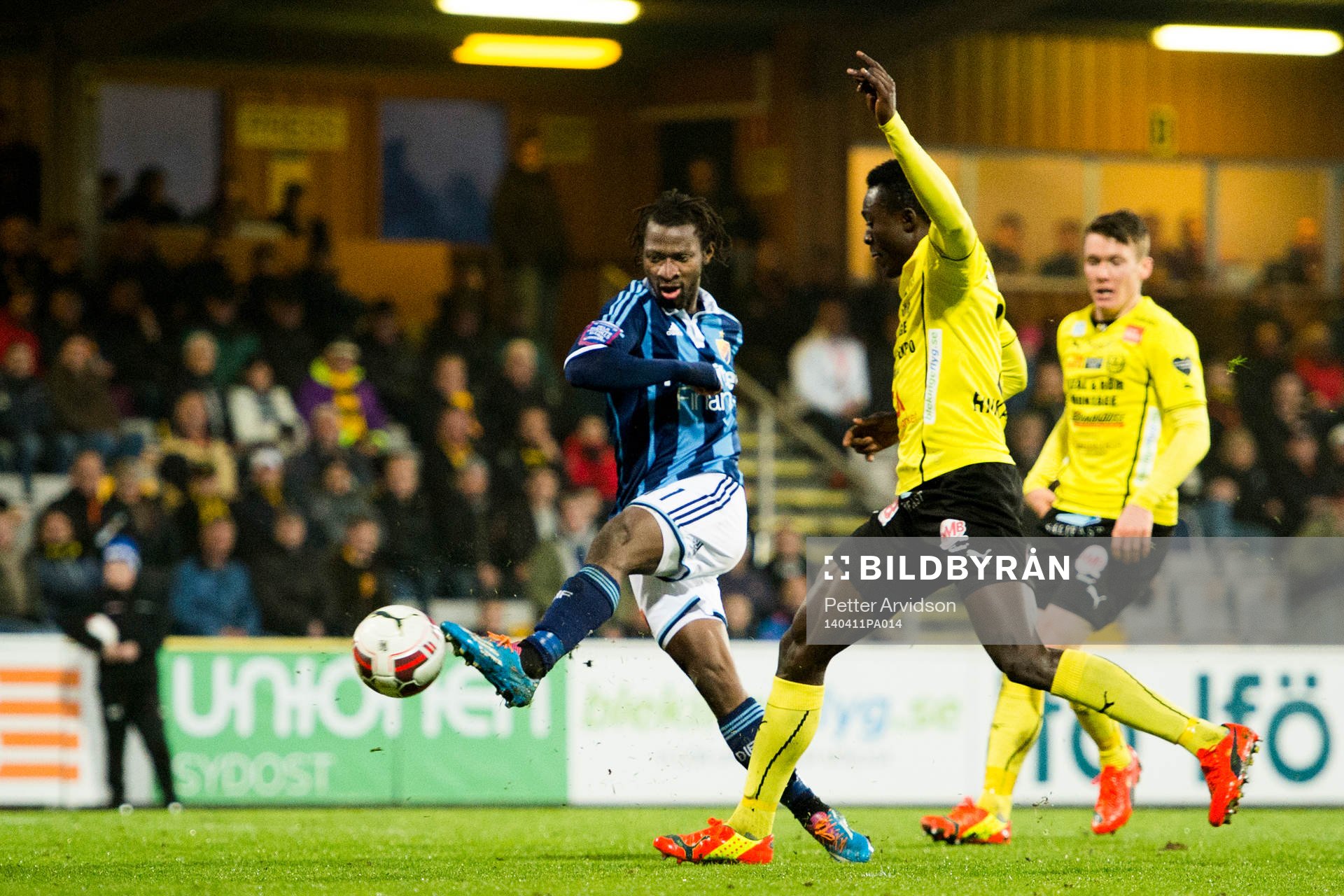 Djurgårdens Amadou Jawo gör 1-0