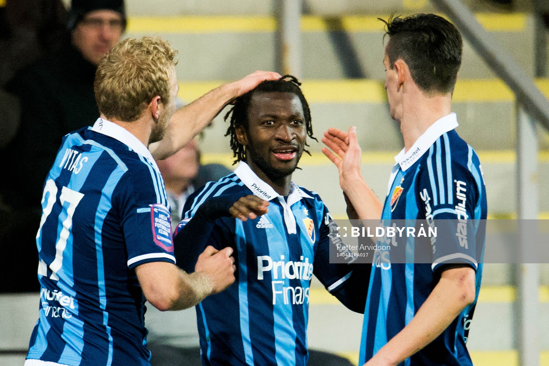 Djurgården firar Amadou Jawo (m)