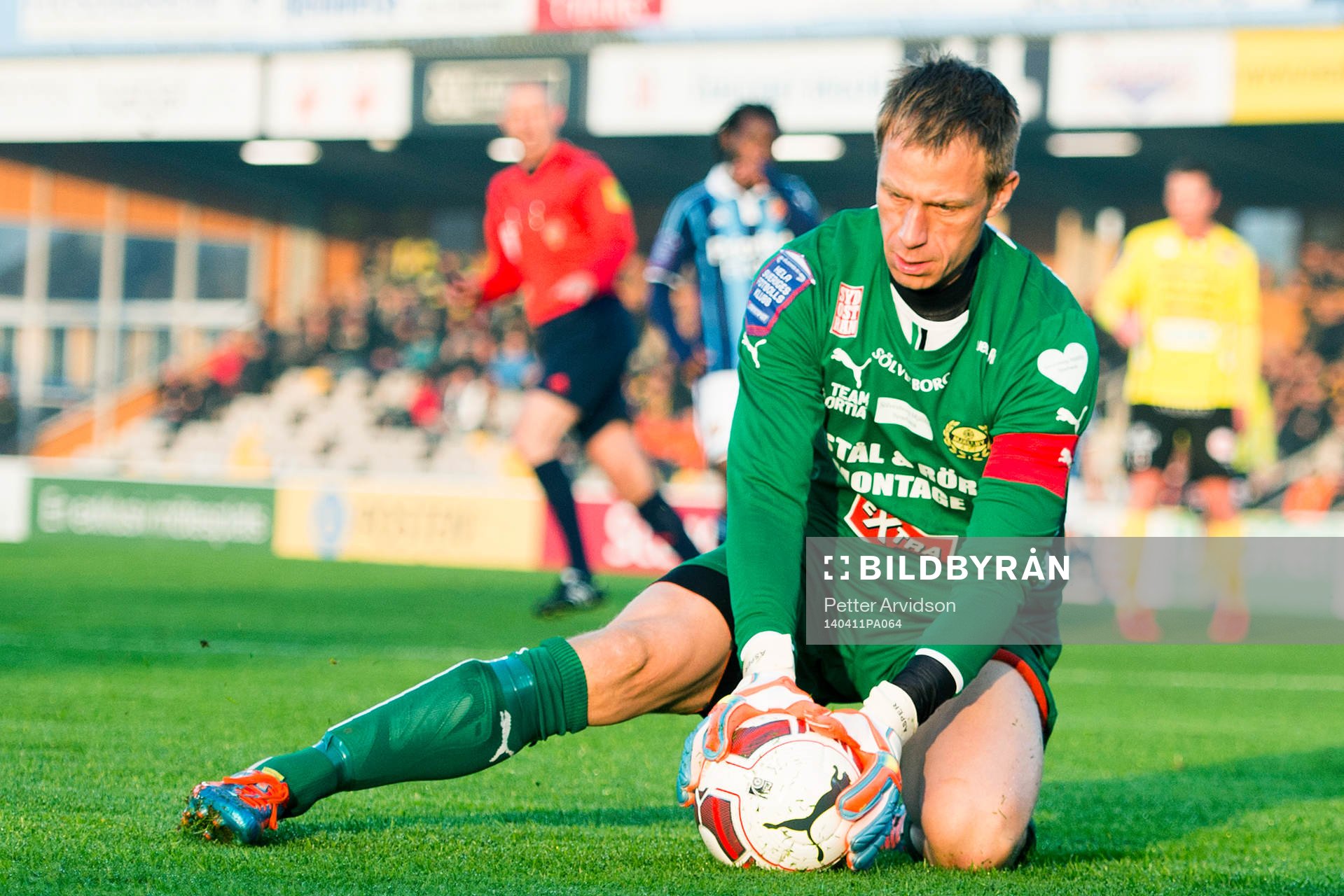 Mjällbys målvakt Mattias Asper