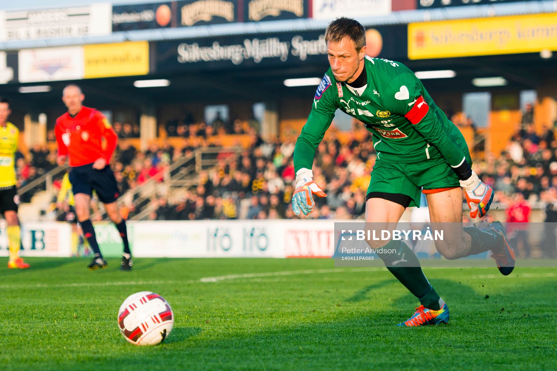 Mjällbys målvakt Mattias Asper