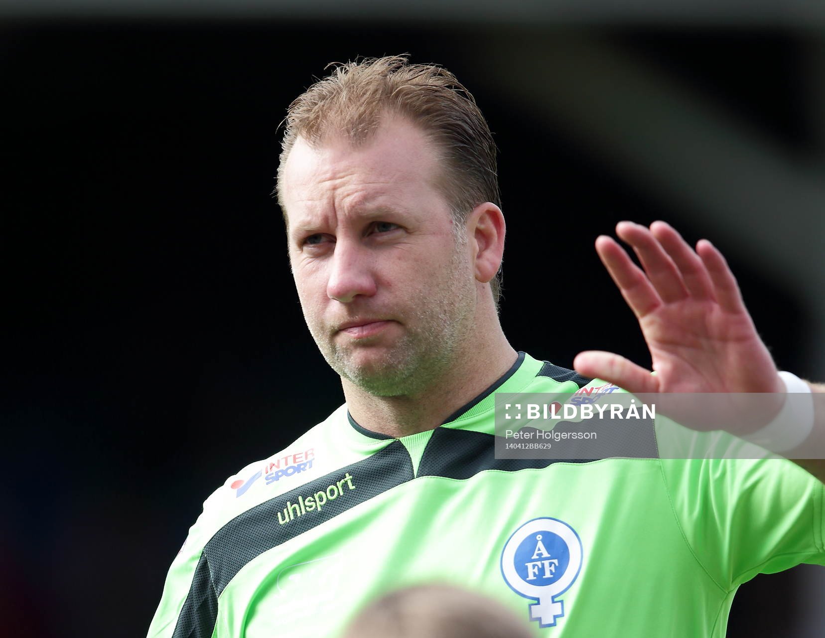Åtvidabergs målvakt Henrik Gustavsson