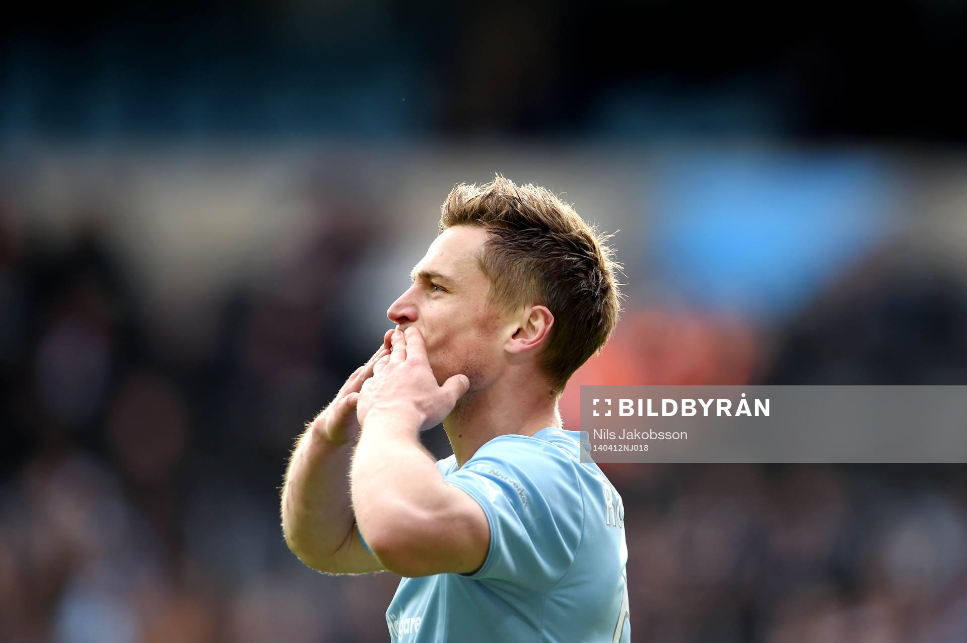 Malmö FFs Markus Rosenberg jublar