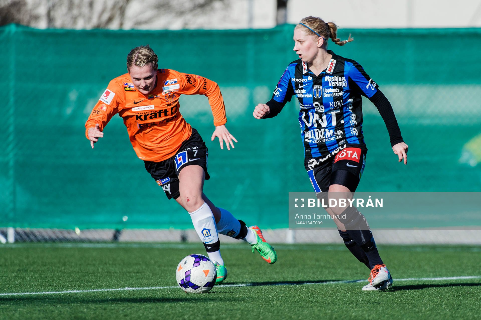 Sunnanås Frida Sjöberg och Sirius Malin Winberg