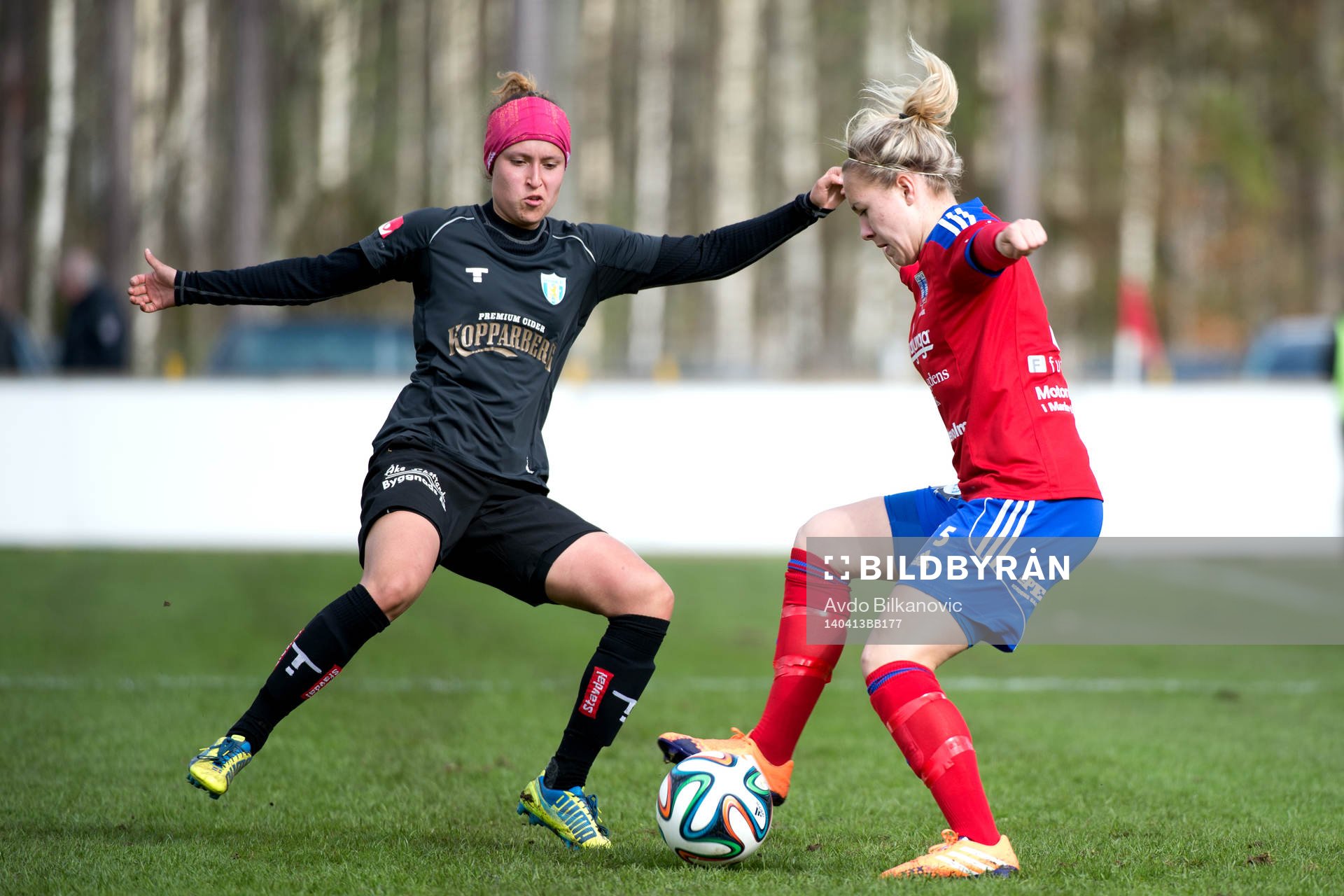 Kopparbergs Catrine Johansson och Vittsjös Jessica