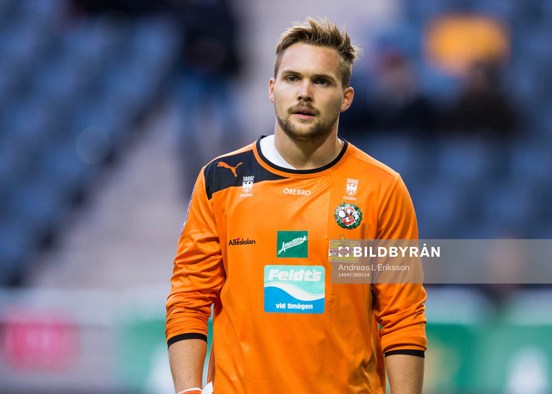 Örebros målvakt Oscar Jansson