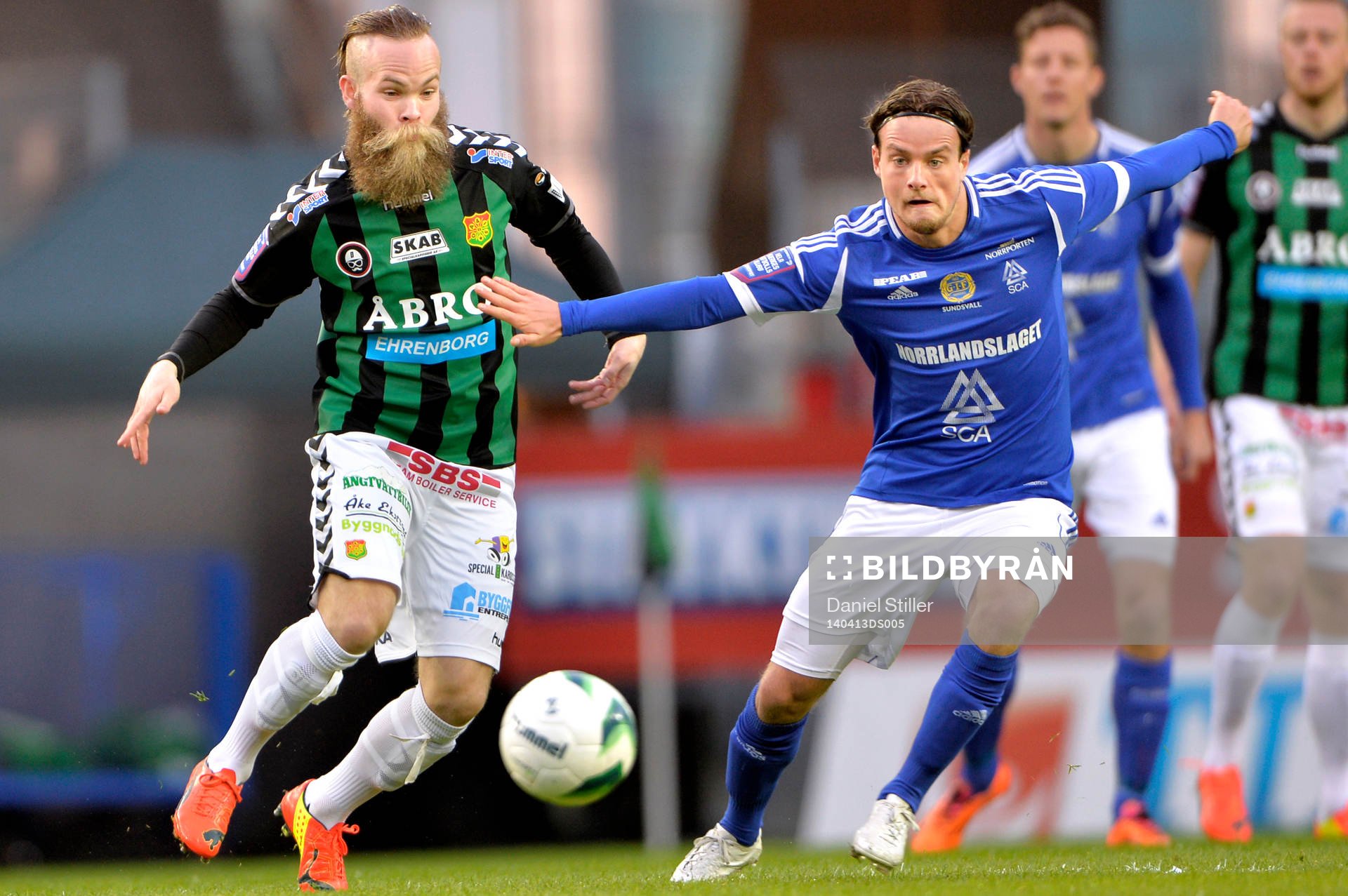 GAIS Asegeir Asgeirsson och Sundsvalls Eric Larsson