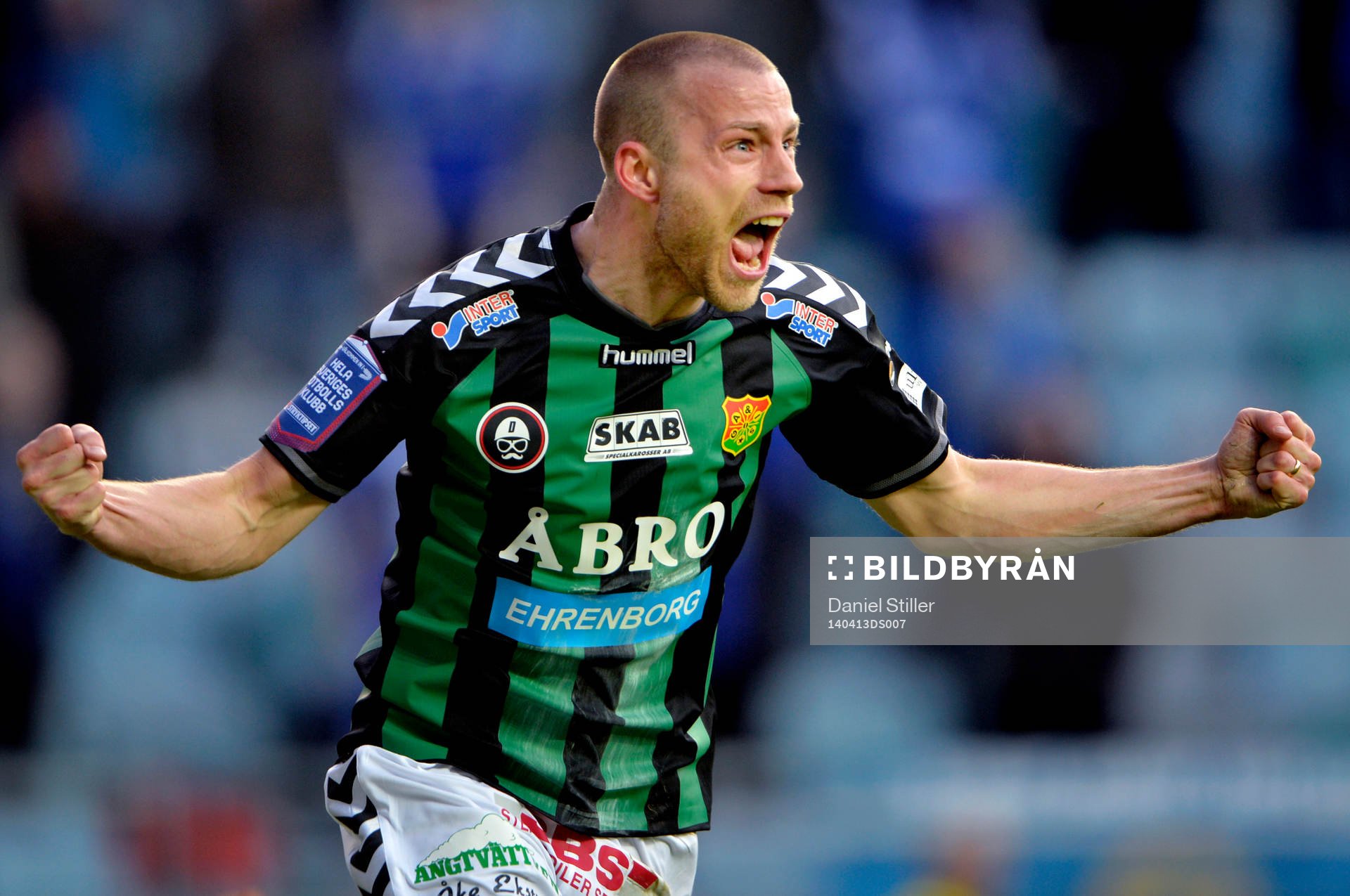 GAIS Joel Johansson jublar